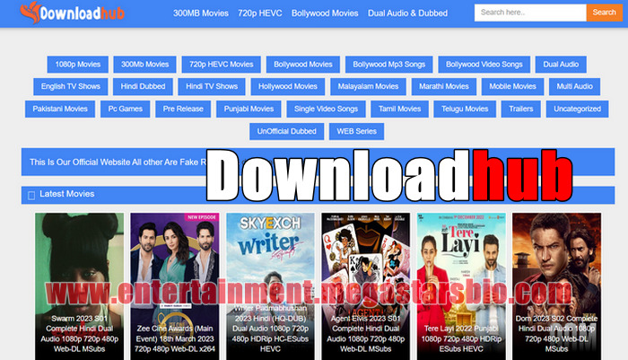 Downloadhub 300MB Telugu, Bollywood, Hollywood Movies Download 2023