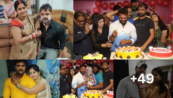 Khesari Lal Yadav Bhojpuri Singer distributes 200 KG cake among the poor on his birthday!